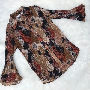 5/$25 Cato Fall Top Accordion Pleated Small